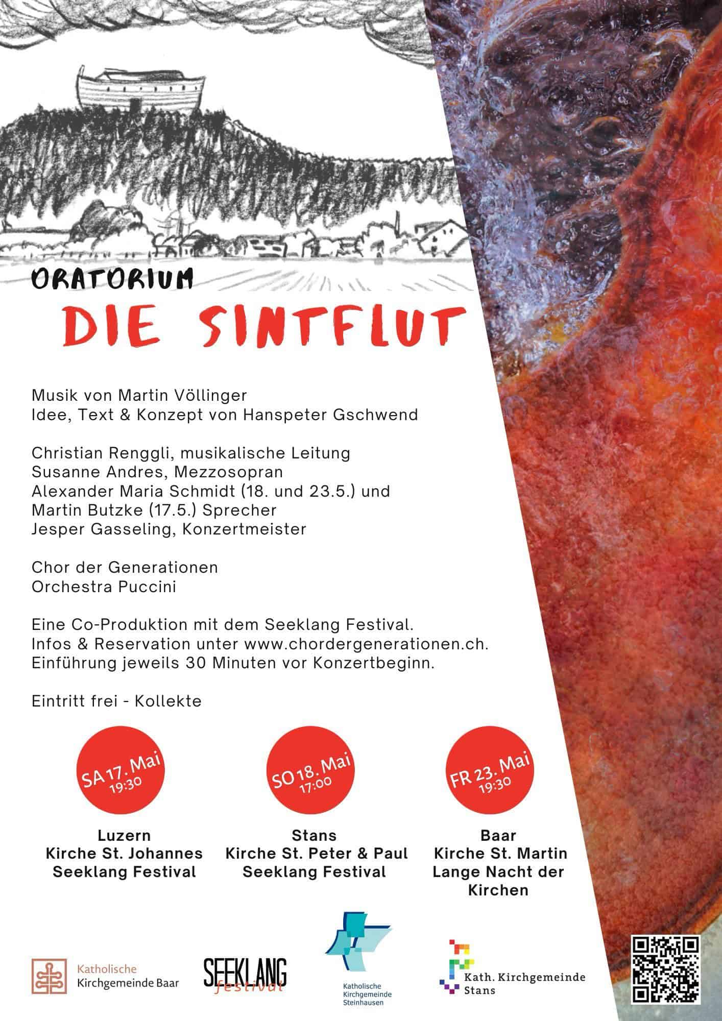 Sintflut Flyer